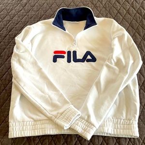 Fila quarter zip sweatshirt.